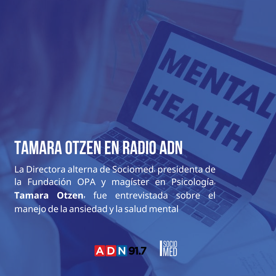 Entrevista Tamara Otzen Radio ADN Sociomed